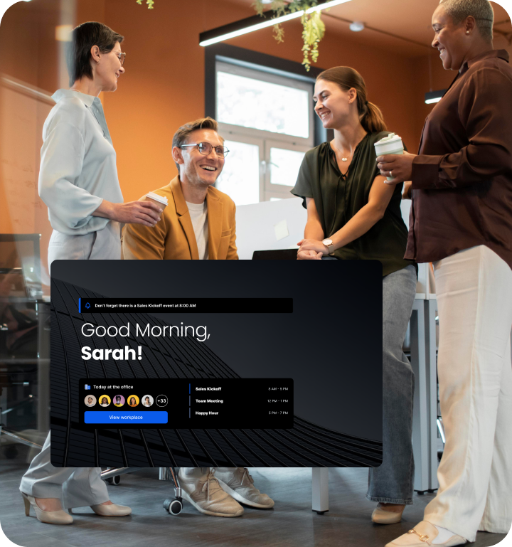 Desk hoteling & Hot desking - Appspace Intelligence