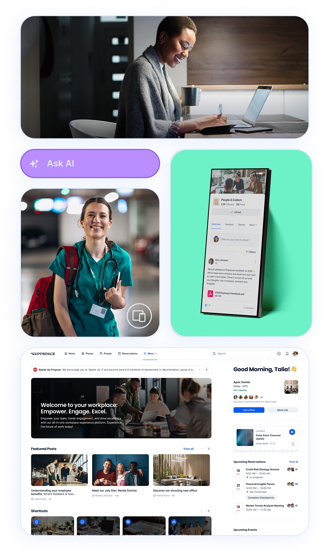 Create your content anywhere. Then share it anywhere.