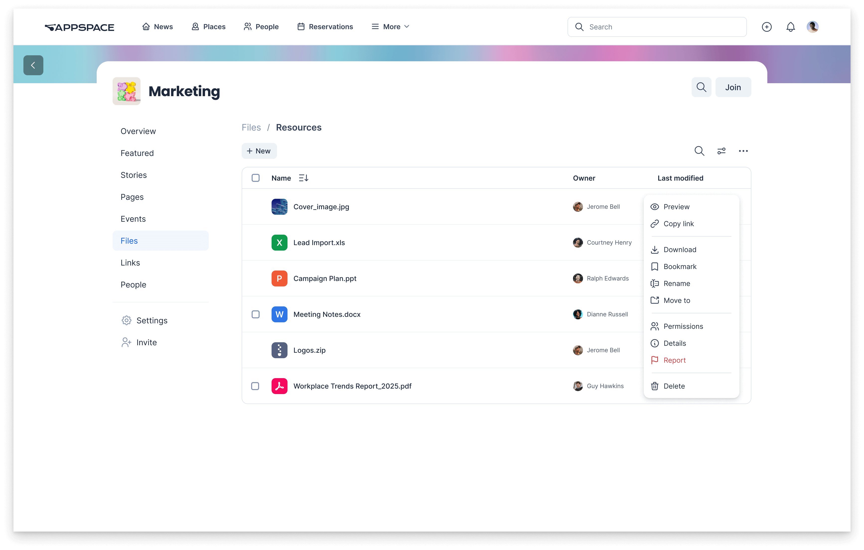 Marketing - Asynchronous communications mobile