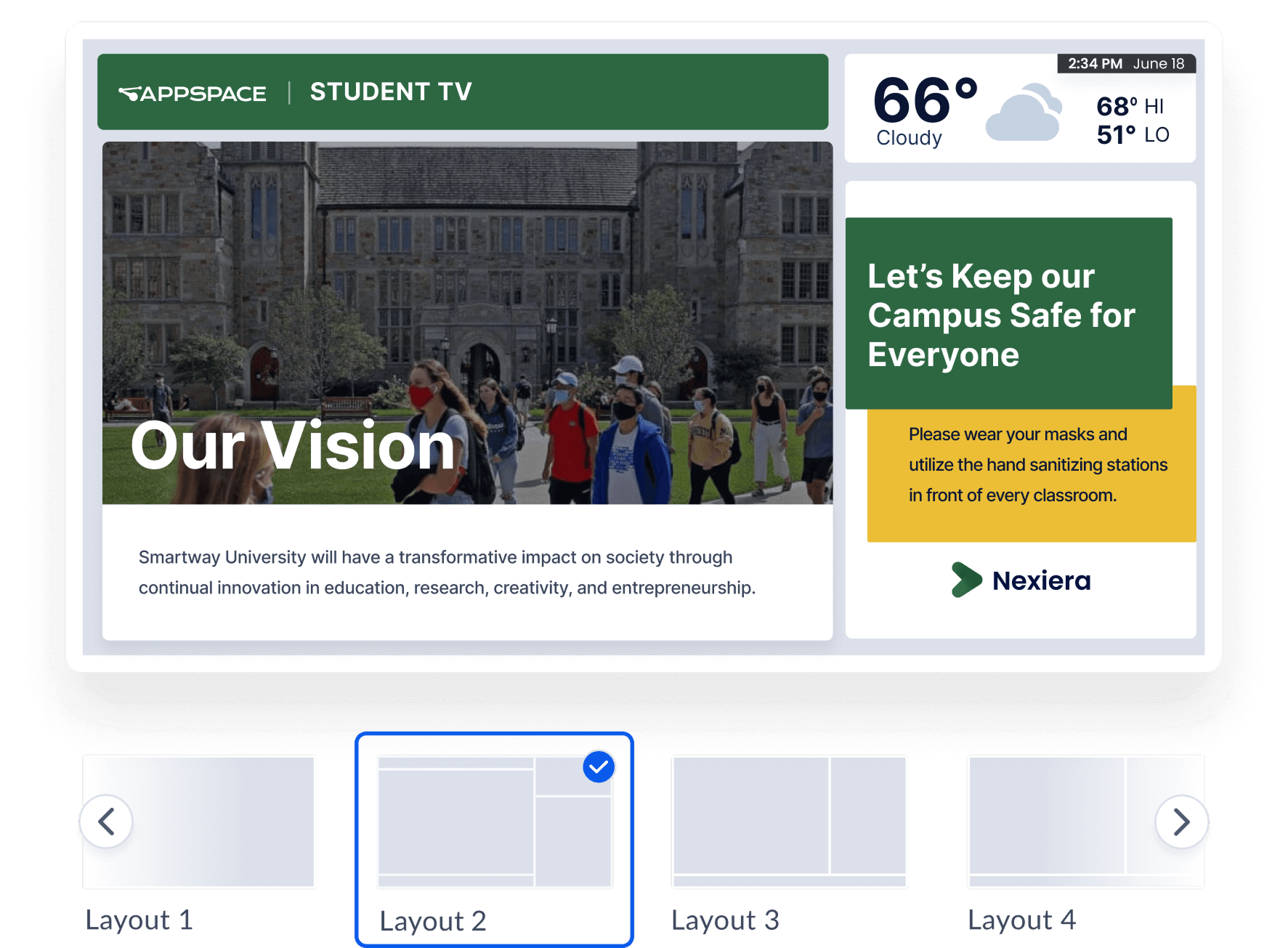 Education - Digital Signage - Appspace