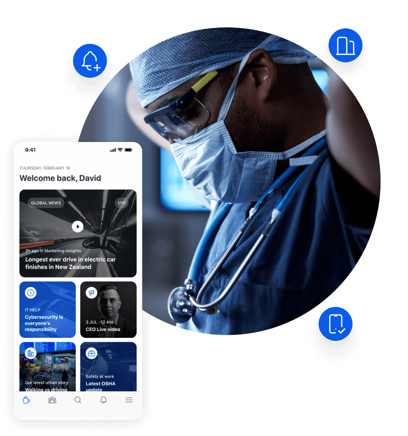 Frontline workers - Appspace