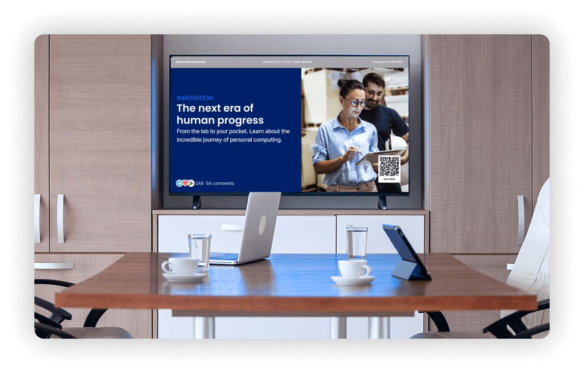 QR codes and social interactions | Appspace