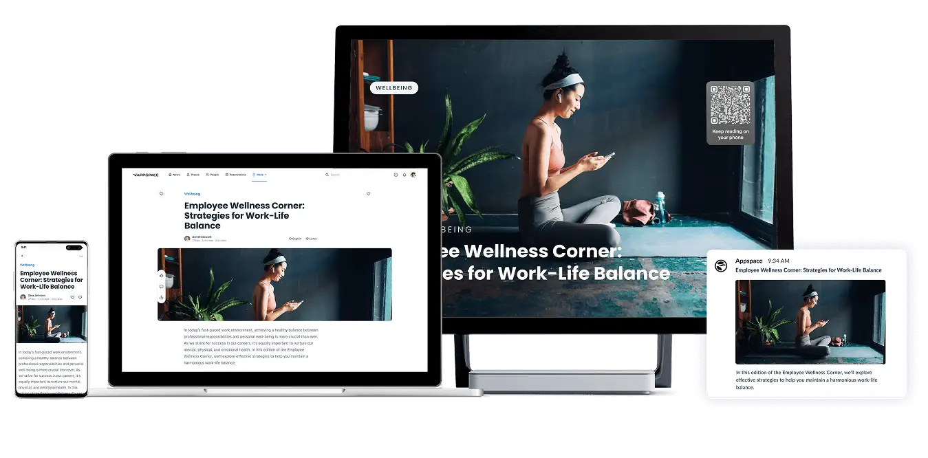 Appspace Orchestration - A new way to manage your workplace communications